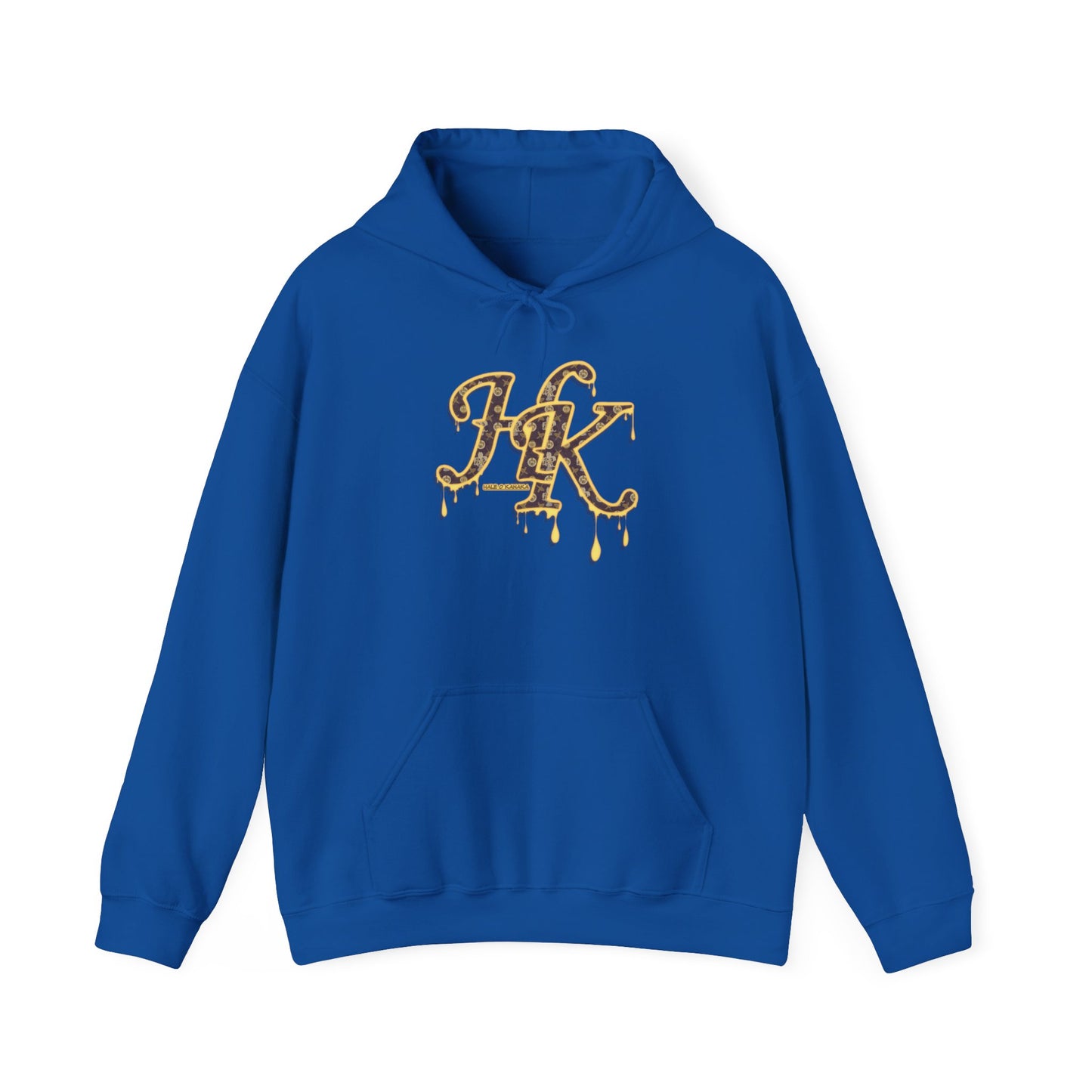 Hale O Kanaka - Da Drip Gold - MHK - Unisex Heavy Blend™ Hooded Sweatshirt