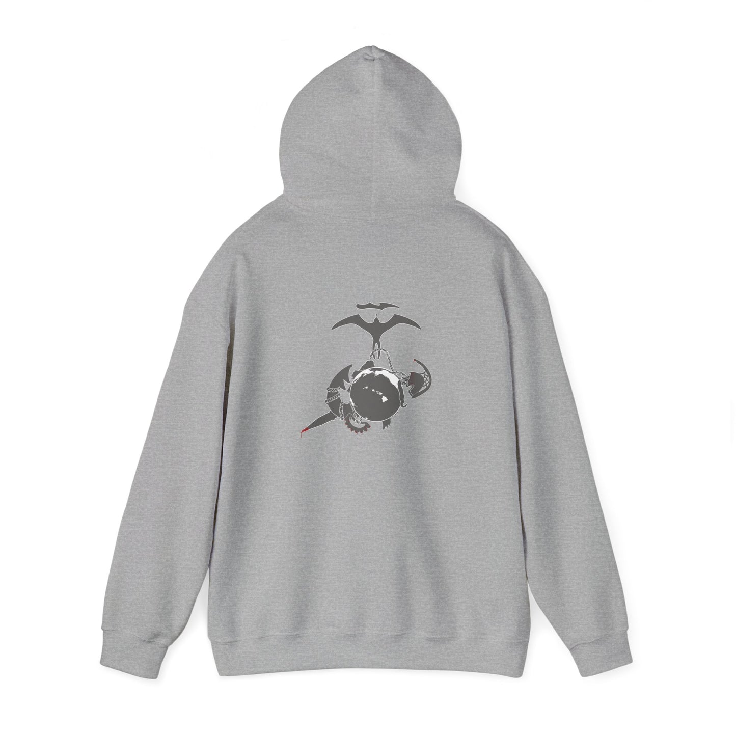 Hale O Kanaka - KANAKA Da Few Da Proud - MHK - Unisex Heavy Blend™ Hooded Sweatshirt