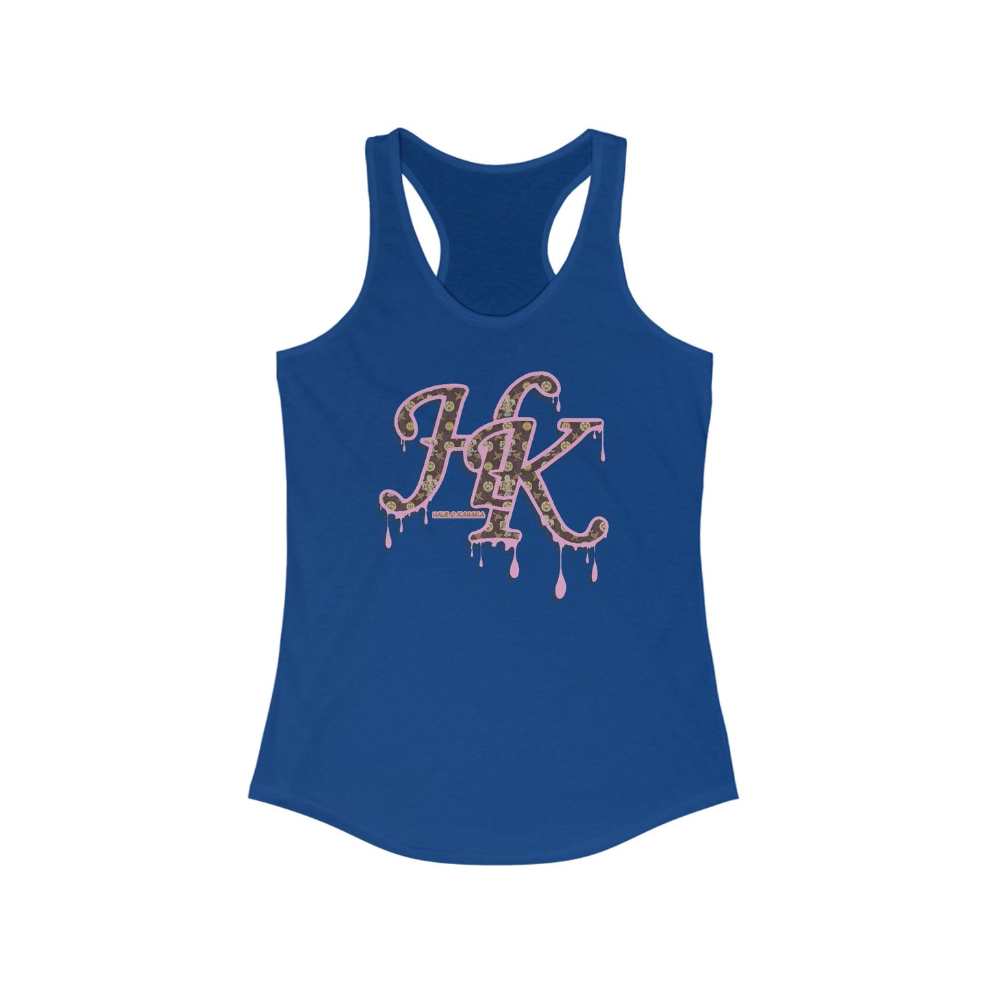 Hale O Kanaka - Da Drip - MHK - Women's Ideal Racerback Tank