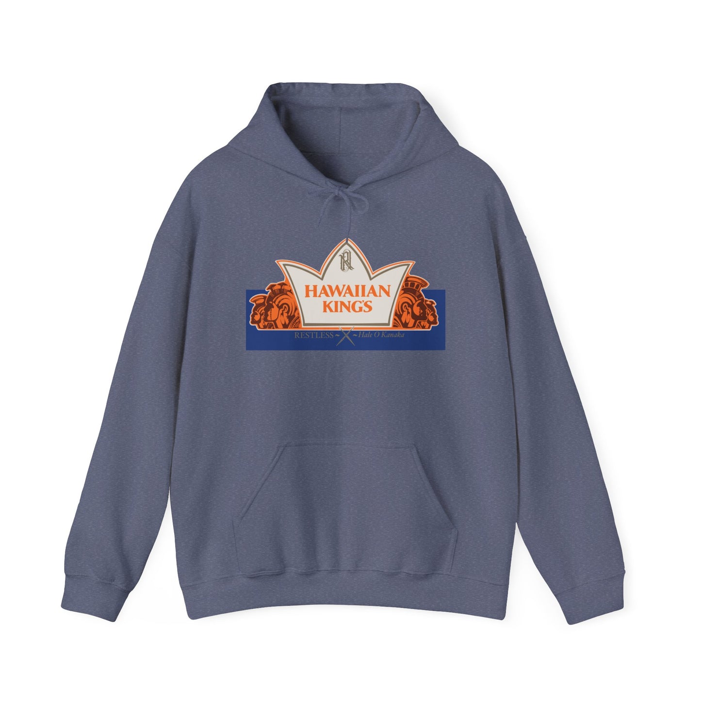 LIMITED EDITION Hawaiian Kings - RESTLESS x Hale O Kanaka Collab - MHK - Unisex Heavy Blend™ Hooded Sweatshirt