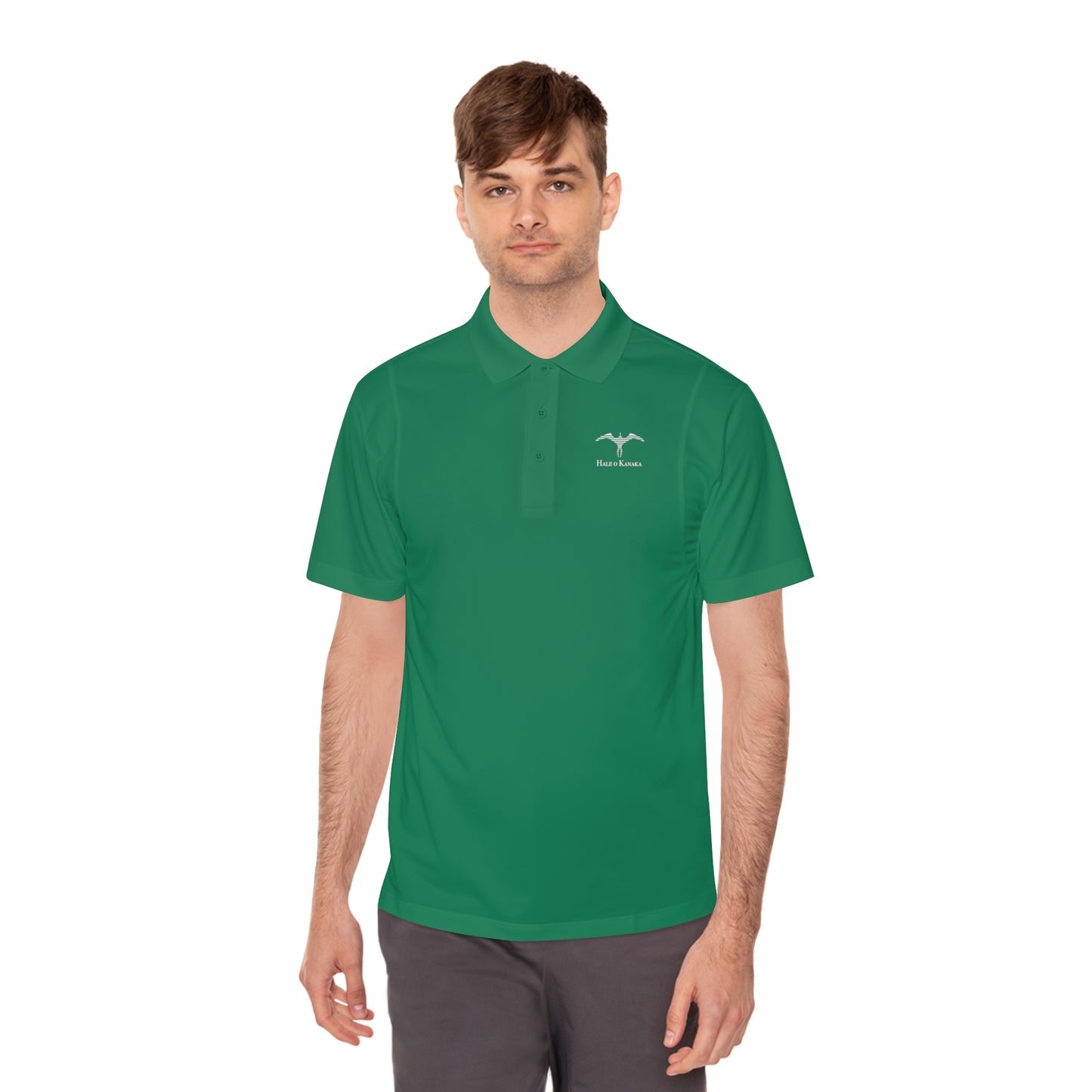 Hale O Kanaka - Men's Sport Polo Shirt