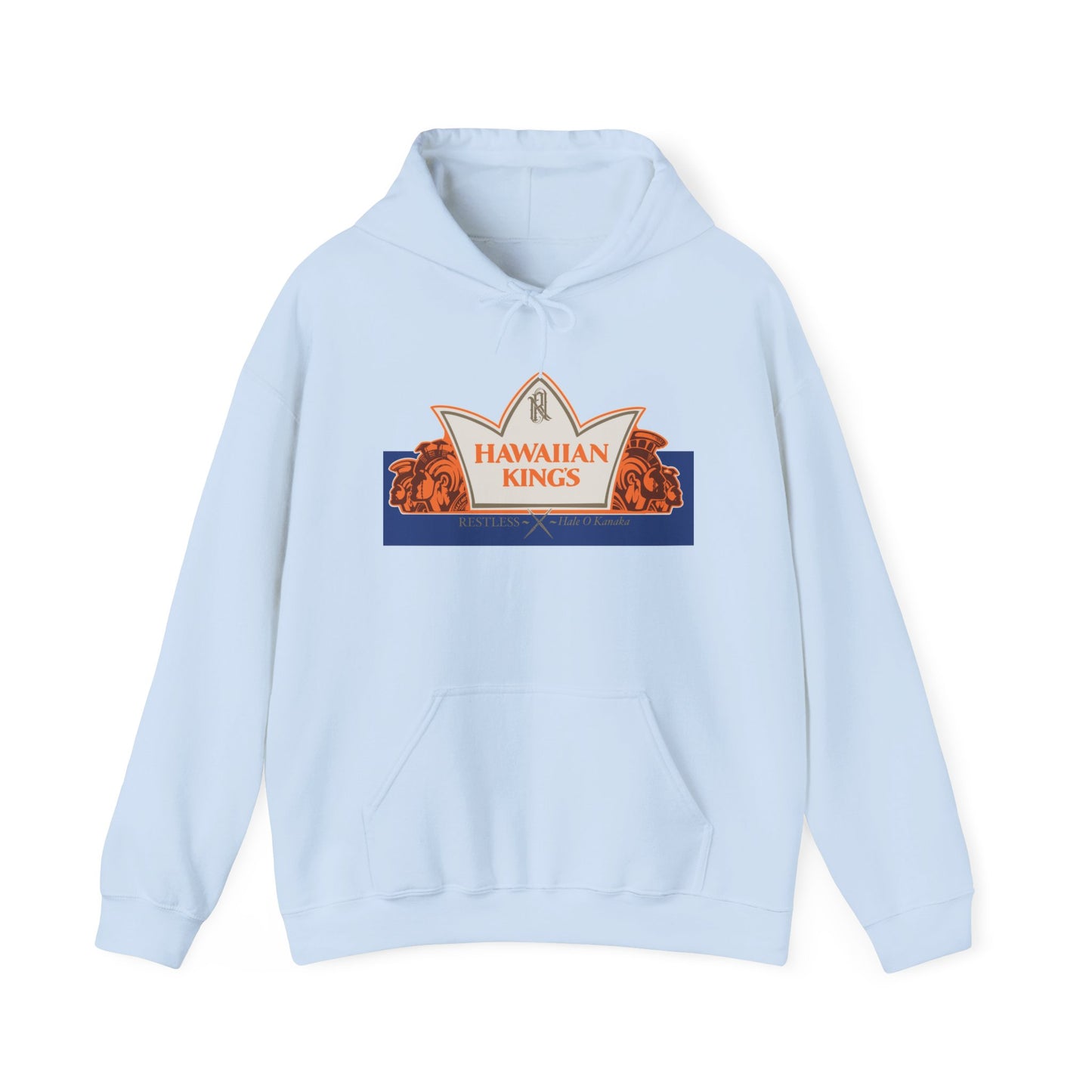 LIMITED EDITION Hawaiian Kings - RESTLESS x Hale O Kanaka Collab - MHK - Unisex Heavy Blend™ Hooded Sweatshirt