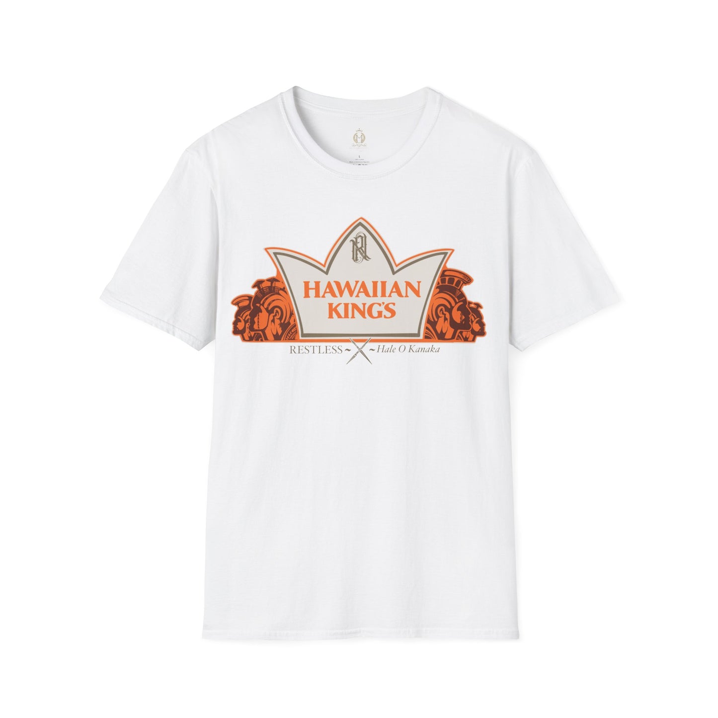 LIMITED EDITION Hawaiian Kings - RESTLESS x Hale O Kanaka Collab - MHK - Unisex Softstyle T-Shirt