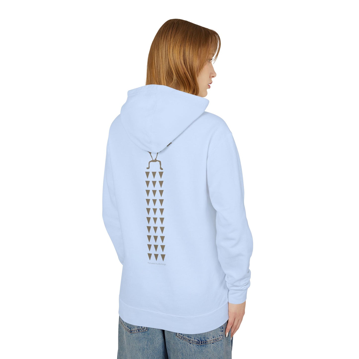 Unisex Lightweight Hooded Sweatshirt - Vintage Moloka’i Design