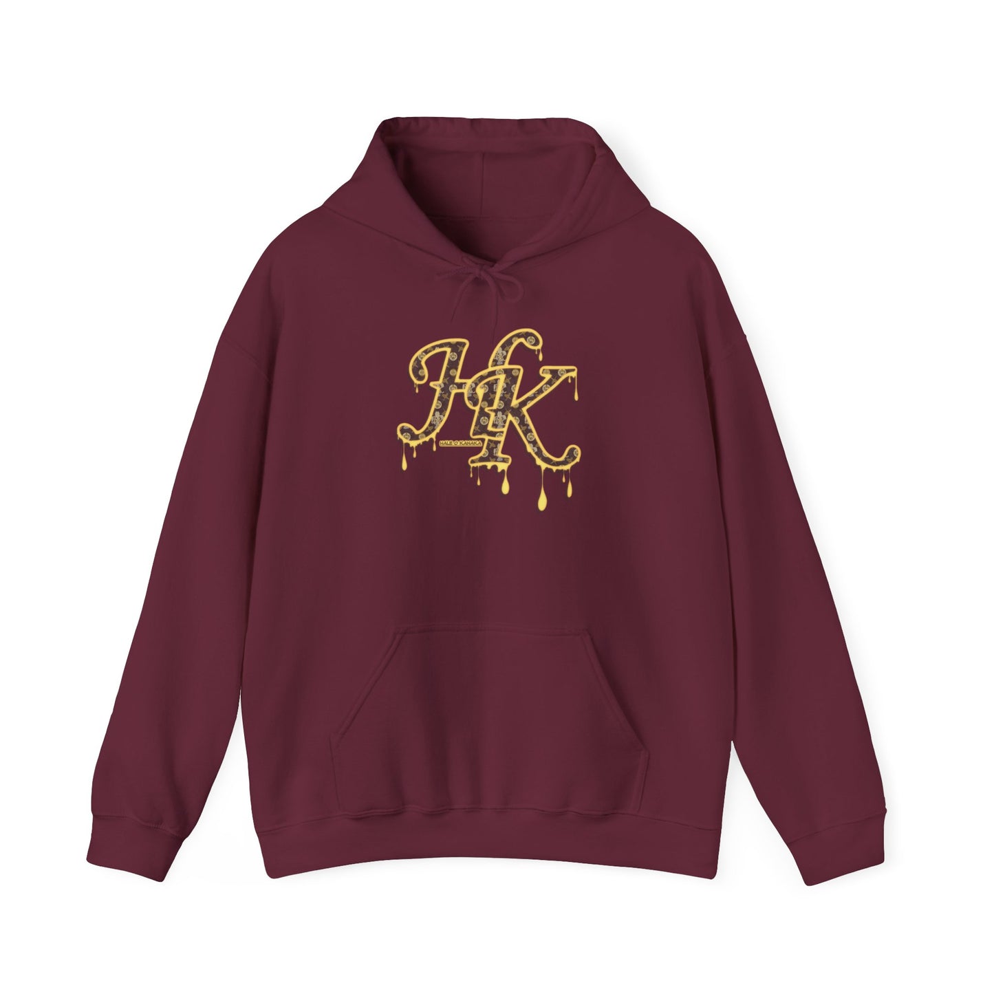 Hale O Kanaka - Da Drip Gold - MHK - Unisex Heavy Blend™ Hooded Sweatshirt
