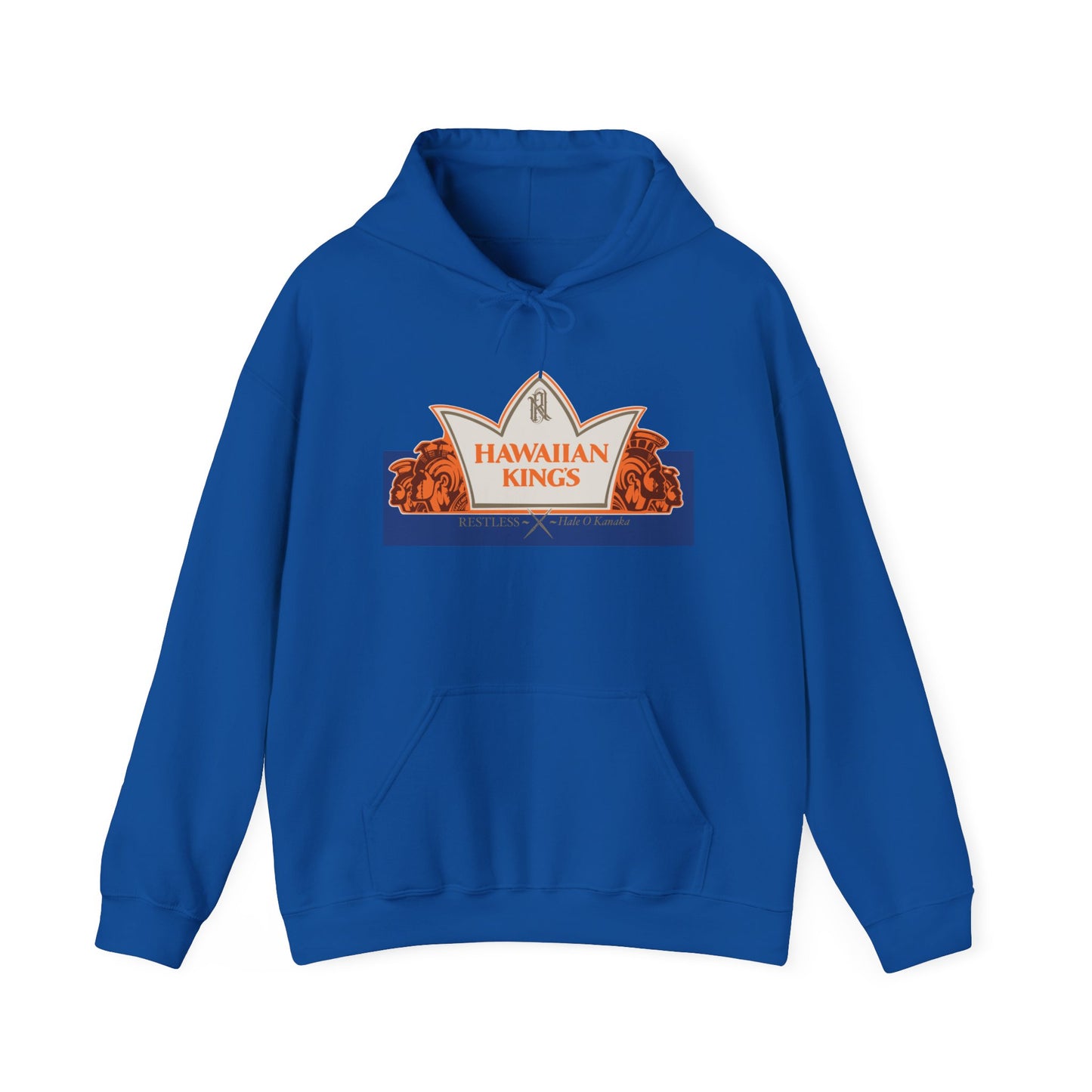 LIMITED EDITION Hawaiian Kings - RESTLESS x Hale O Kanaka Collab - MHK - Unisex Heavy Blend™ Hooded Sweatshirt
