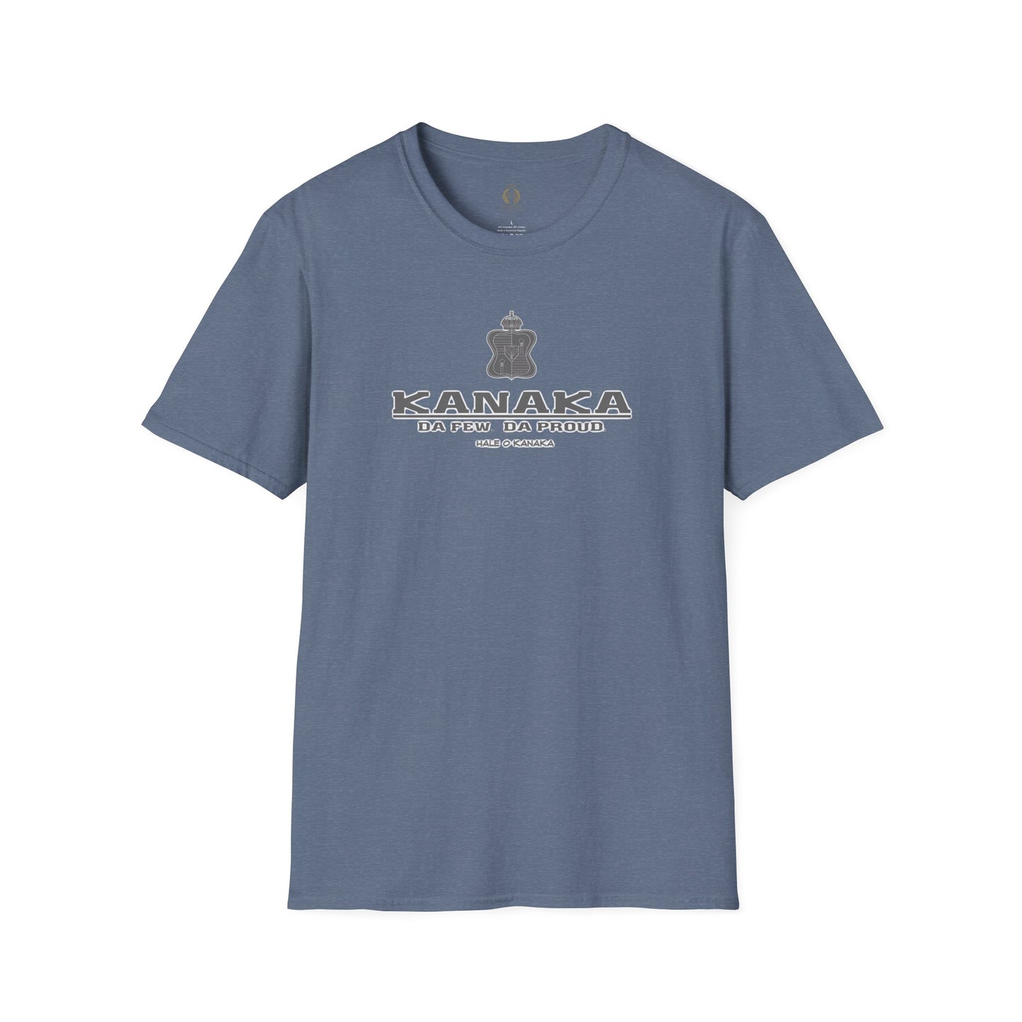 Hale O Kanaka - KANAKA Da Few Da Proud - MHK - Unisex Softstyle T-Shirt