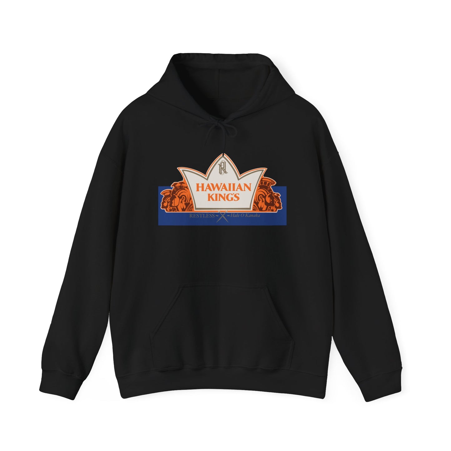LIMITED EDITION Hawaiian Kings - RESTLESS x Hale O Kanaka Collab - MHK - Unisex Heavy Blend™ Hooded Sweatshirt