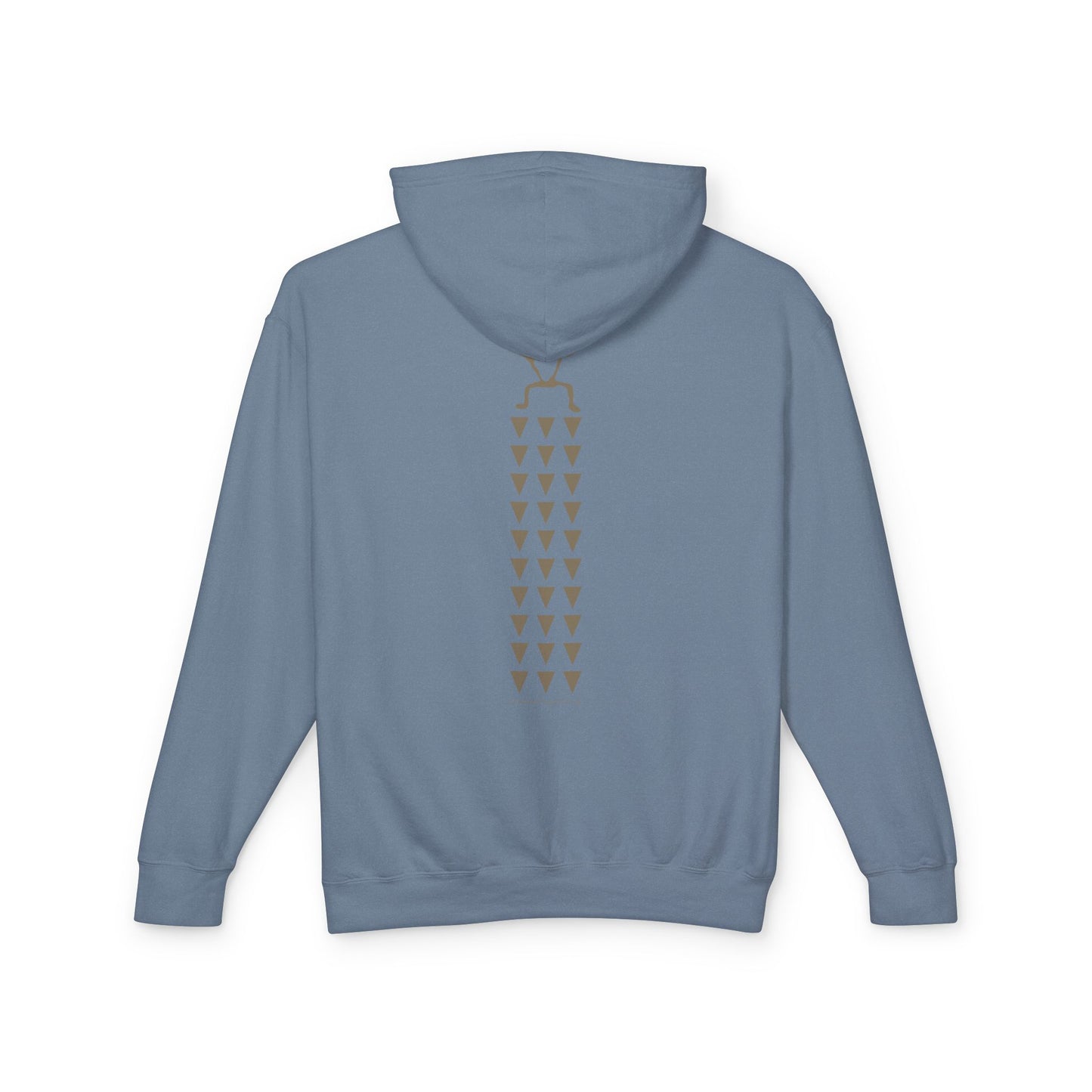 Unisex Lightweight Hooded Sweatshirt - Vintage Moloka’i Design