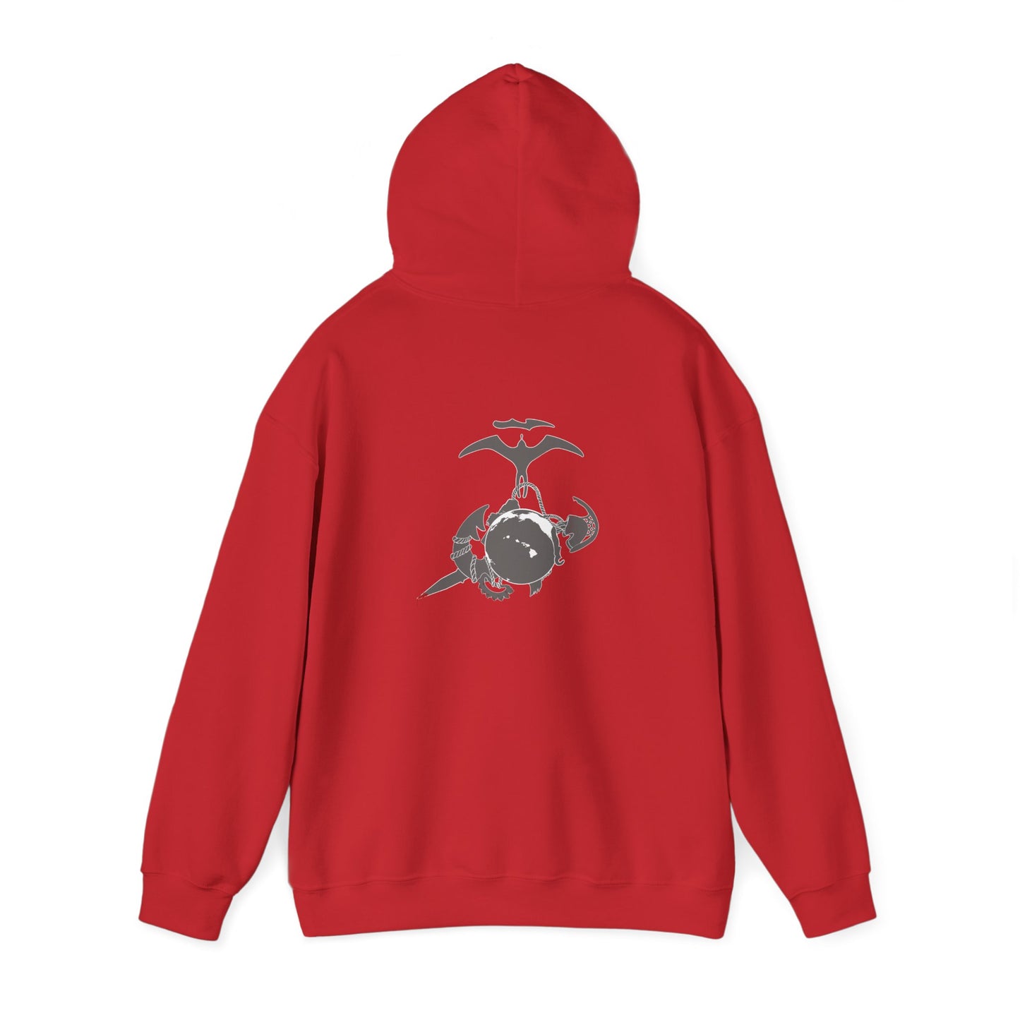 Hale O Kanaka - KANAKA Da Few Da Proud - MHK - Unisex Heavy Blend™ Hooded Sweatshirt