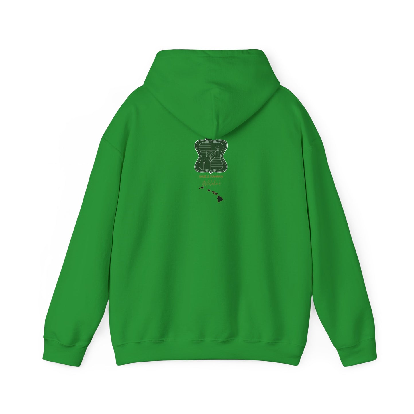 Hale O Kanaka - Crest - Moloka’i - Unisex Heavy Blend™ Hooded Sweatshirt