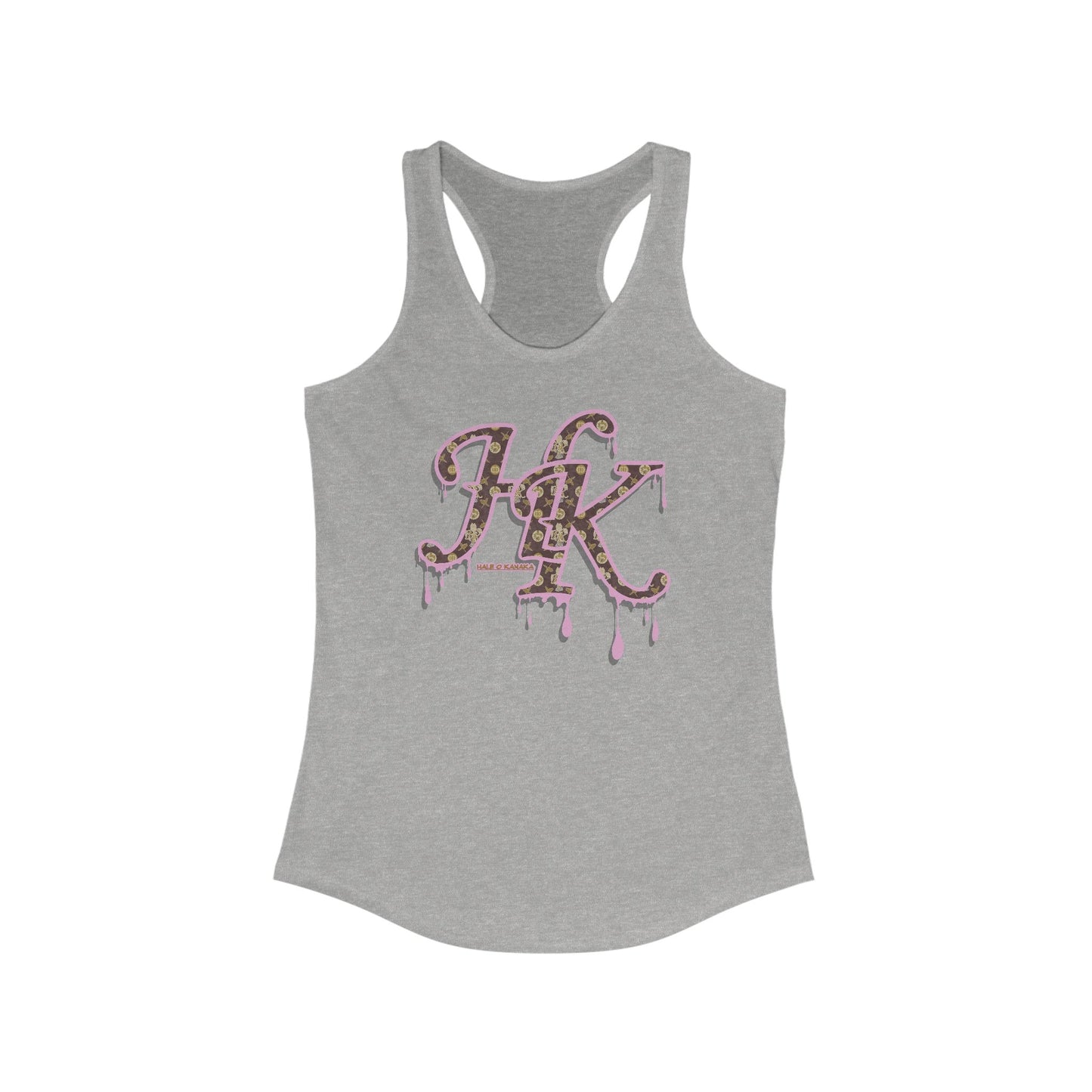 Hale O Kanaka - Da Drip - MHK - Women's Ideal Racerback Tank