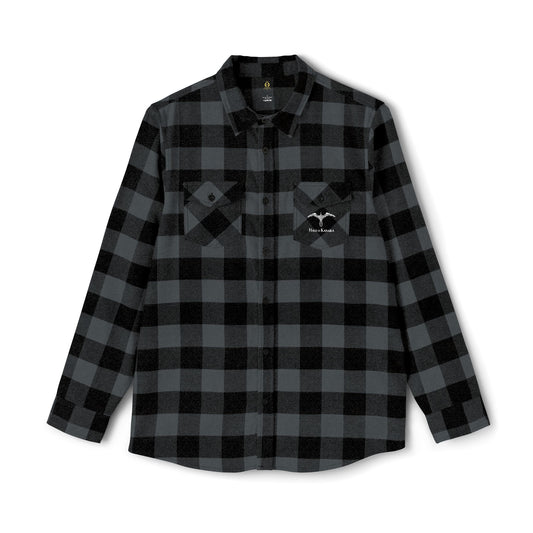 Hale O Kanaka (Protected) - Unisex Flannel Shirt