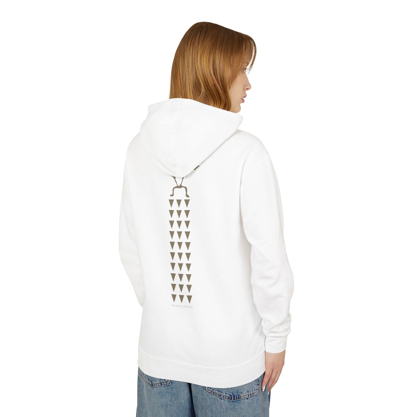 Unisex Lightweight Hooded Sweatshirt - Vintage Moloka’i Design