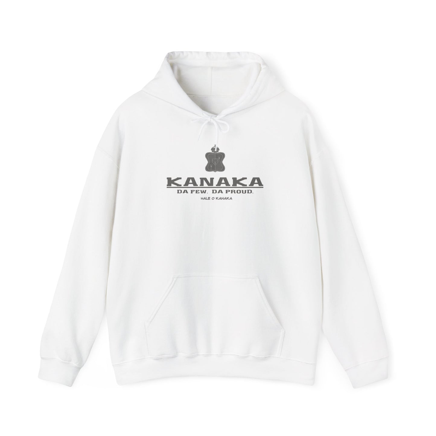Hale O Kanaka - KANAKA Da Few Da Proud - MHK - Unisex Heavy Blend™ Hooded Sweatshirt