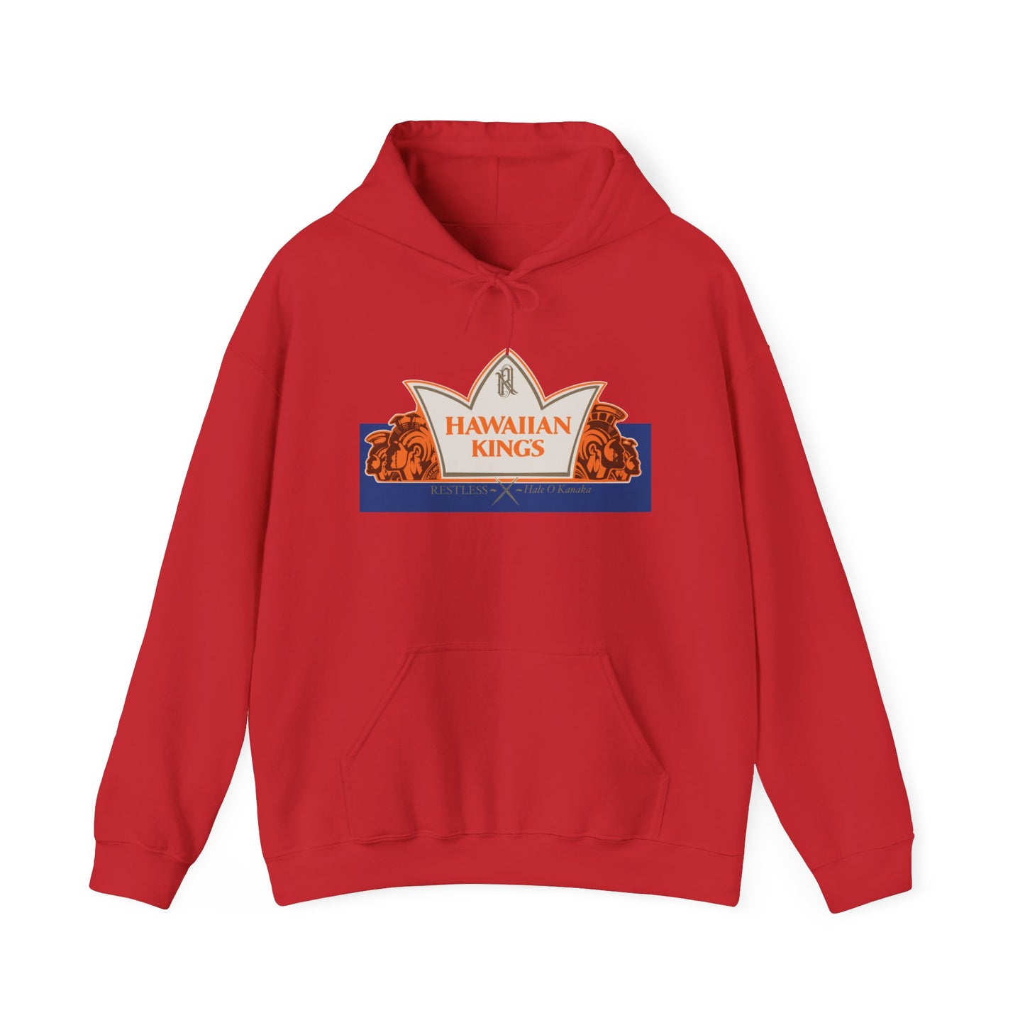 LIMITED EDITION Hawaiian Kings - RESTLESS x Hale O Kanaka Collab - MHK - Unisex Heavy Blend™ Hooded Sweatshirt