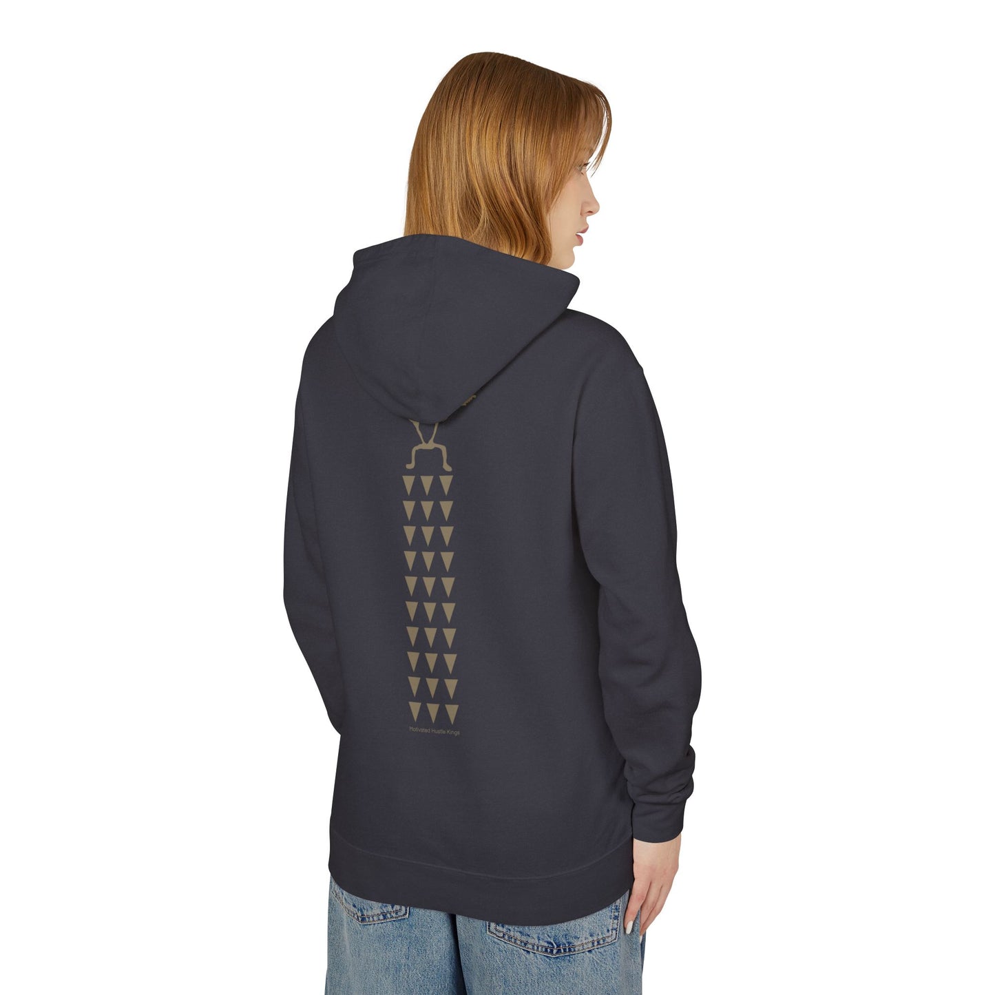 Unisex Lightweight Hooded Sweatshirt - Vintage Moloka’i Design