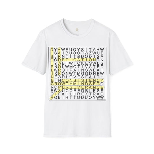 MHK - FU1MORE- Word Search - Focus-MDFU - Unisex Softstyle T-Shirt