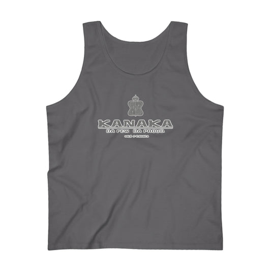 MHK - KANAKA DA FEW DA PROUD Triangle Halo - Men's Ultra Cotton Tank Top