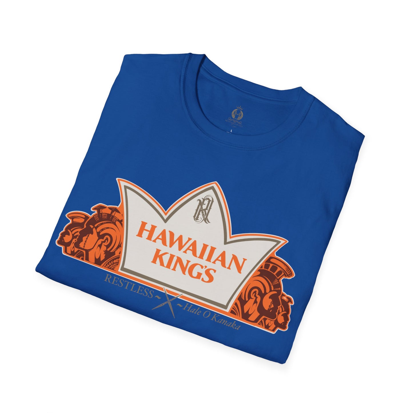 LIMITED EDITION Hawaiian Kings - RESTLESS x Hale O Kanaka Collab - MHK - Unisex Softstyle T-Shirt