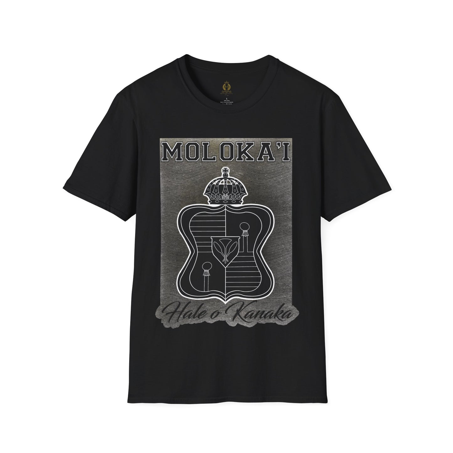Hale O Kanaka - Crest - Moloka’i -Unisex Softstyle T-Shirt