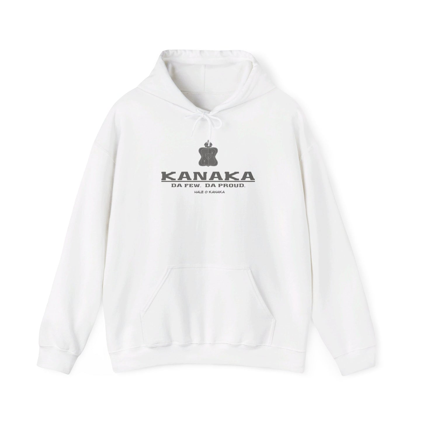 Hale O Kanaka - KANAKA Da Few Da Proud - MHK - Unisex Heavy Blend™ Hooded Sweatshirt