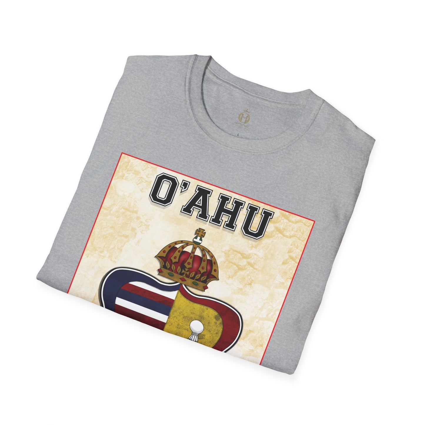 Hale O Kanaka - Crest - O’ahu -Unisex Softstyle T-Shirt