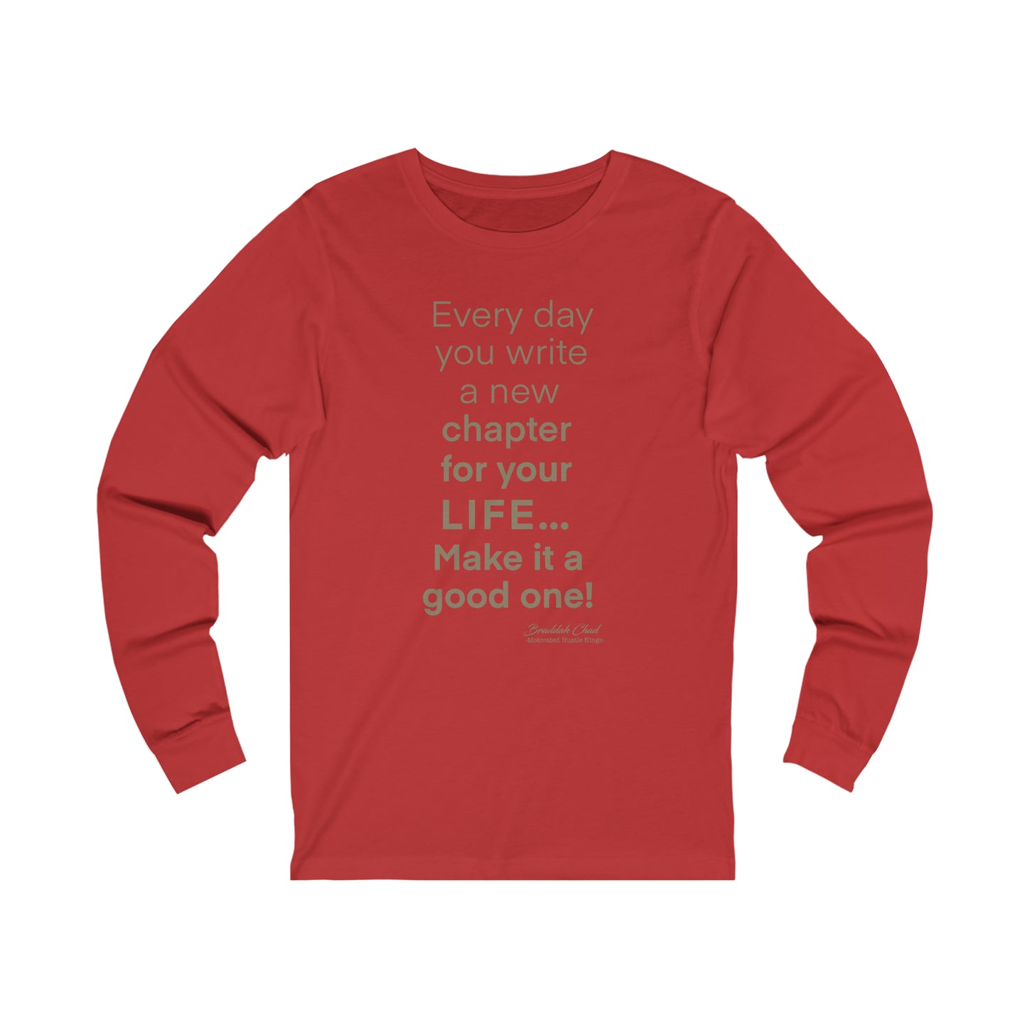 MHK - Tell your Story - Unisex Jersey Long Sleeve Tee