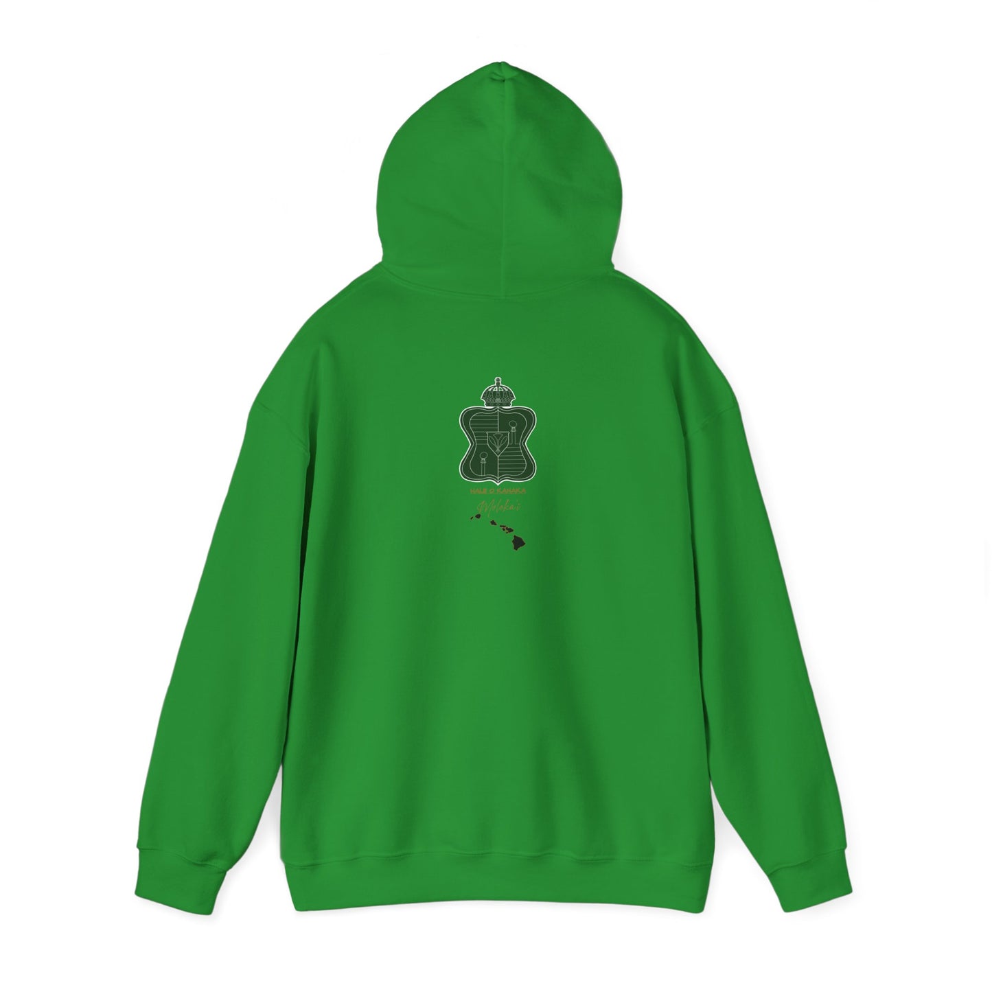 Hale O Kanaka - Crest - Moloka’i - Unisex Heavy Blend™ Hooded Sweatshirt