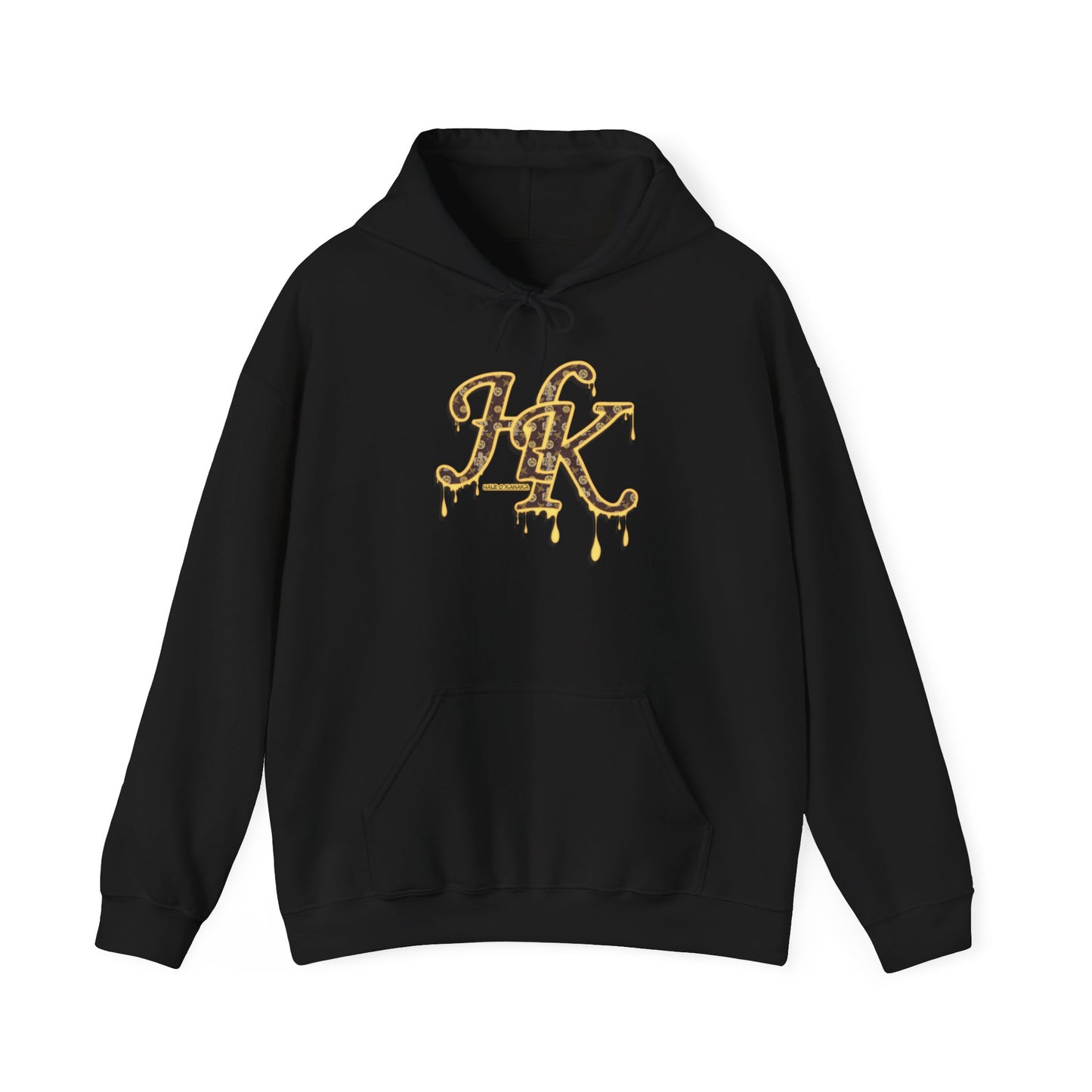 Hale O Kanaka - Da Drip Gold - MHK - Unisex Heavy Blend™ Hooded Sweatshirt