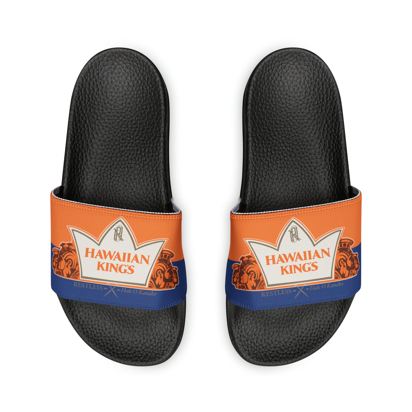 RESTLESS x Hale O Kanaka (Collab) Men's PU Slide Sandals