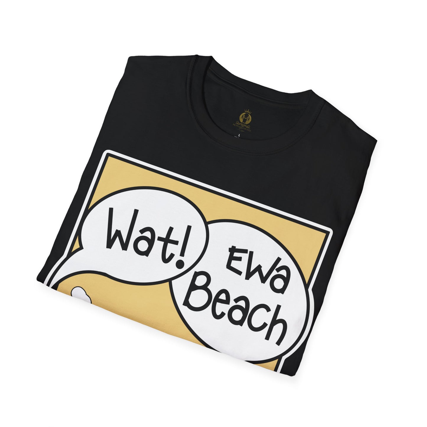 Wat Ewa Beach Dr. Aisus - Yellow -Unisex Softstyle T-Shirt