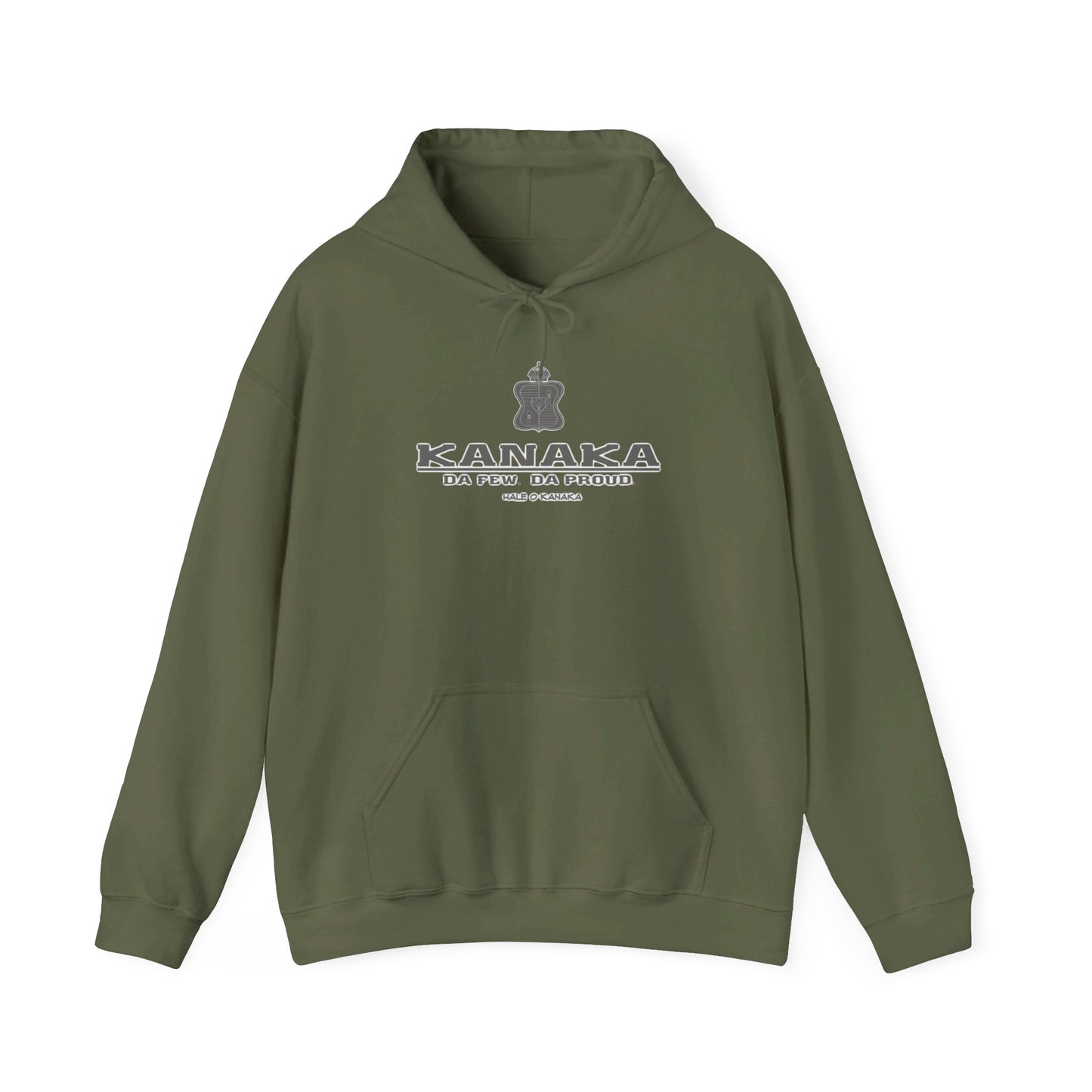 Hale O Kanaka - KANAKA Da Few Da Proud - MHK - Unisex Heavy Blend™ Hooded Sweatshirt