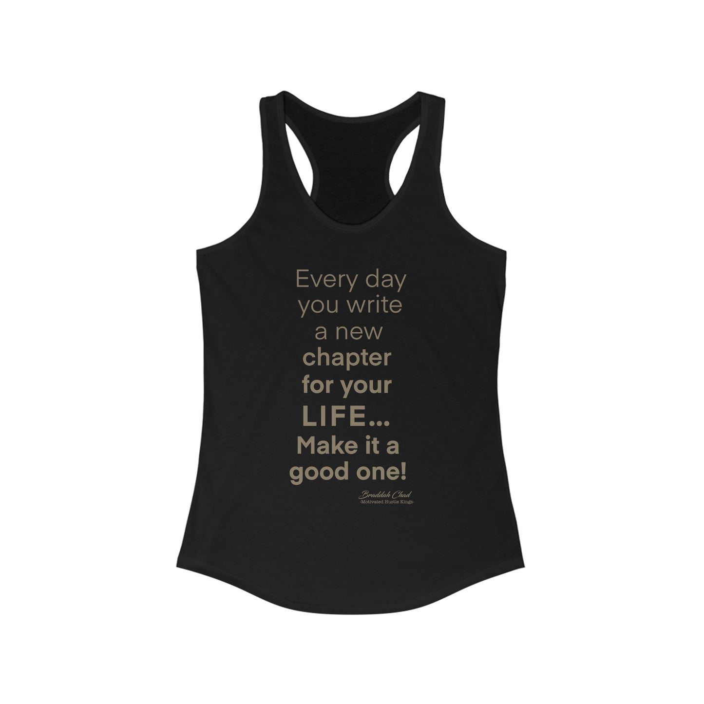 MHK - Tell your Story - Women's Ideal Racerback Tank