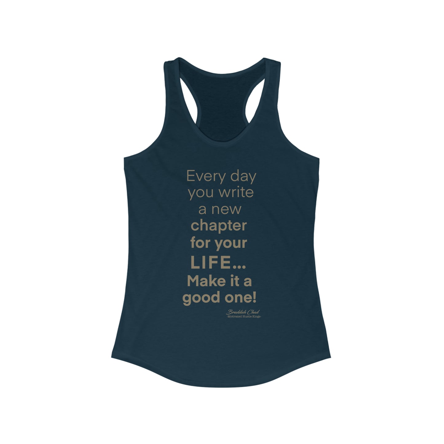 MHK - Tell your Story - Women's Ideal Racerback Tank