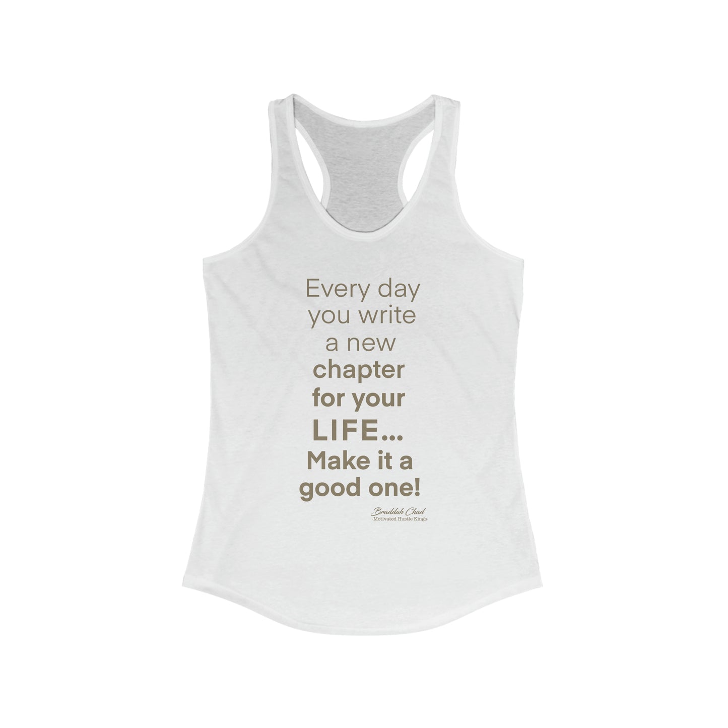 MHK - Tell your Story - Women's Ideal Racerback Tank