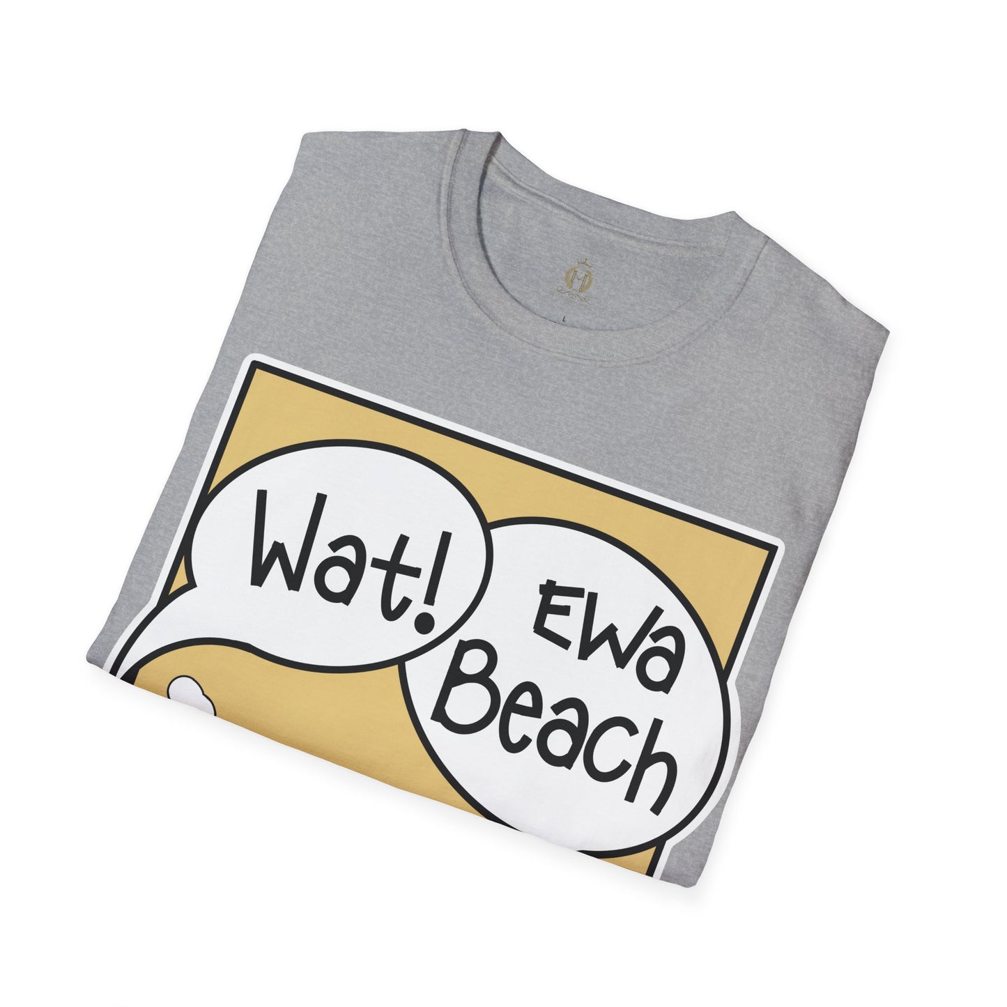 Wat Ewa Beach Dr. Aisus - Yellow -Unisex Softstyle T-Shirt