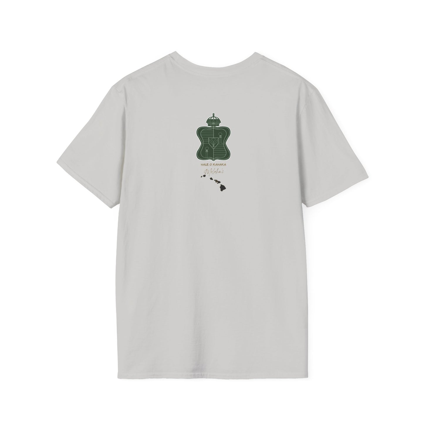 Hale O Kanaka - Crest - Moloka’i -Unisex Softstyle T-Shirt