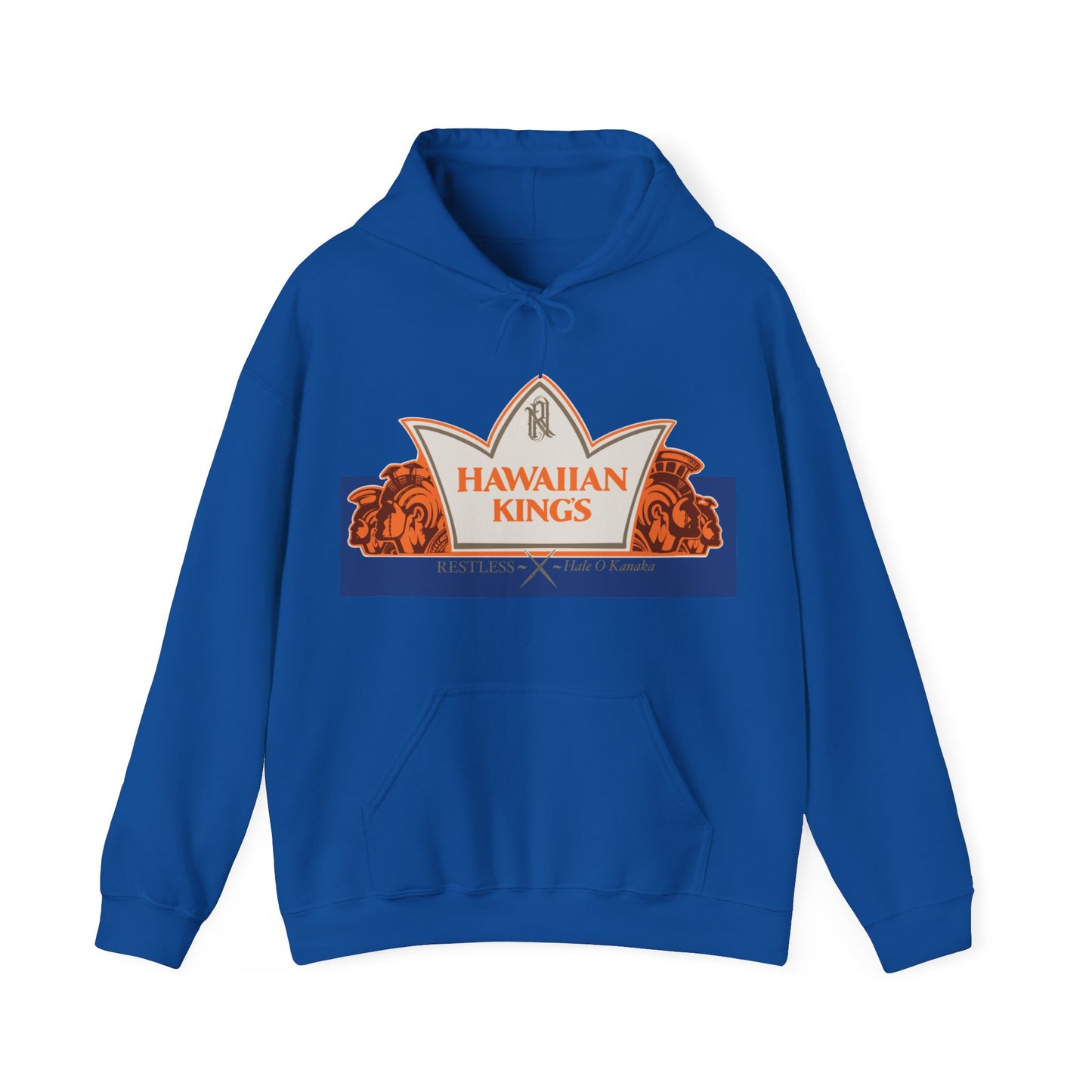 LIMITED EDITION Hawaiian Kings - RESTLESS x Hale O Kanaka Collab - MHK - Unisex Heavy Blend™ Hooded Sweatshirt