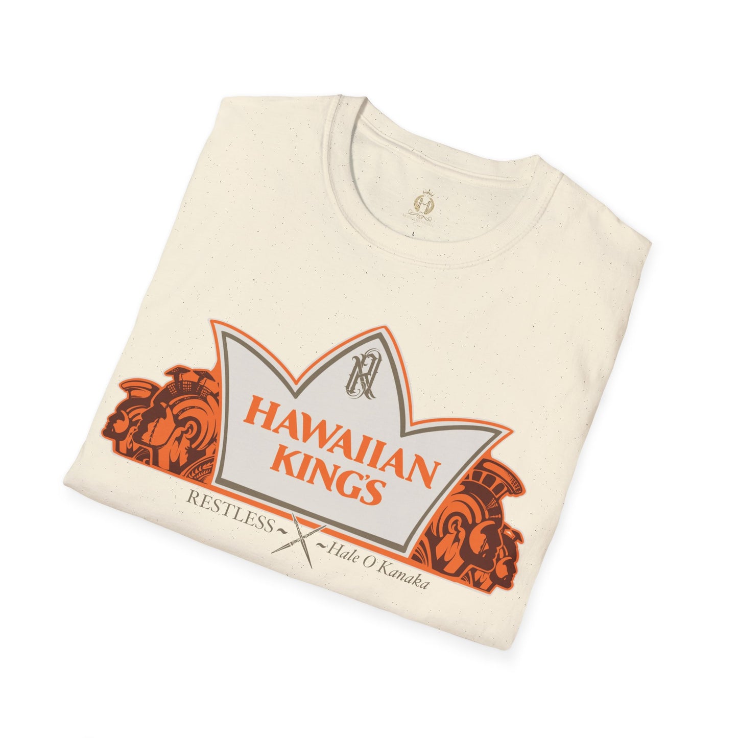 LIMITED EDITION Hawaiian Kings - RESTLESS x Hale O Kanaka Collab - MHK - Unisex Softstyle T-Shirt