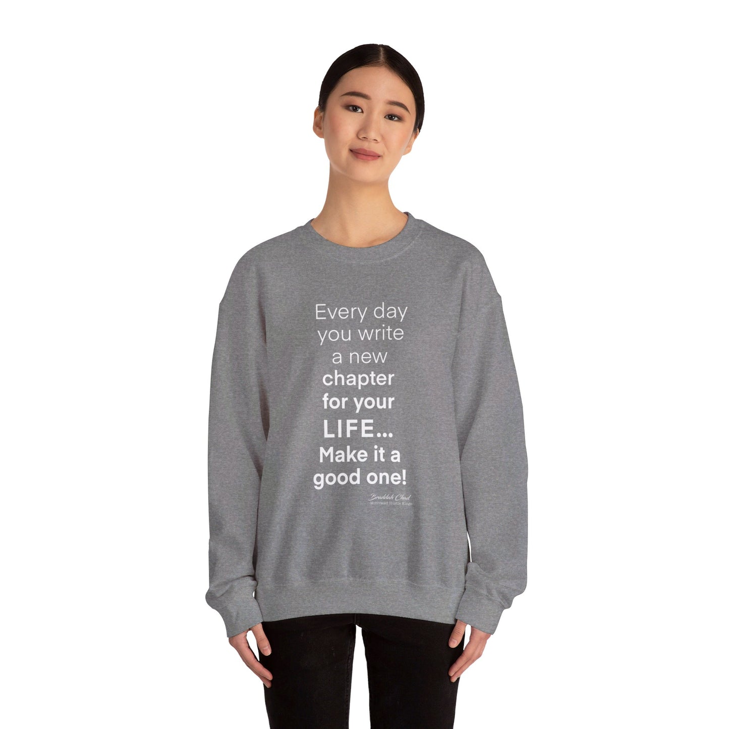 MHK - Tell your Story - Unisex Heavy Blend™ Crewneck Sweatshirt