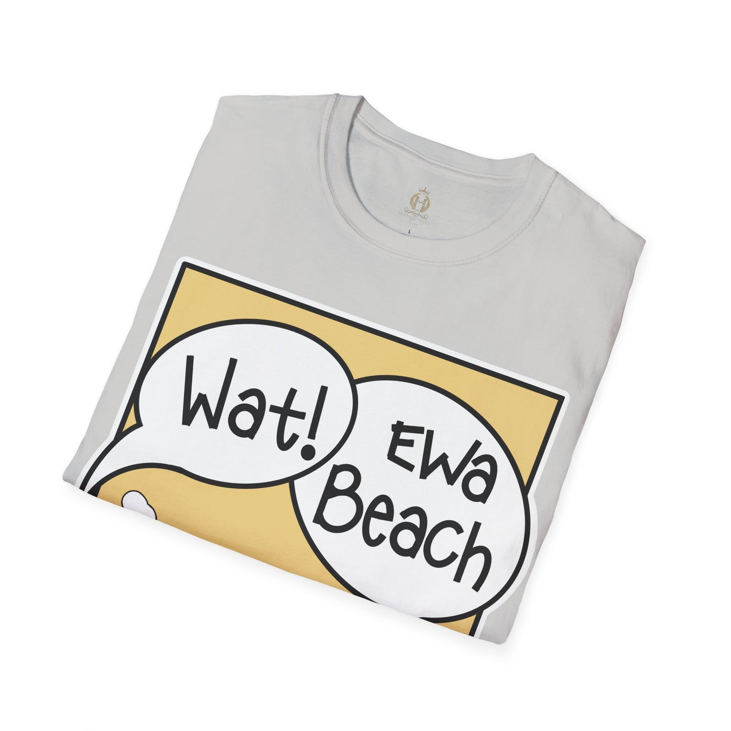 Wat Ewa Beach Dr. Aisus - Yellow -Unisex Softstyle T-Shirt