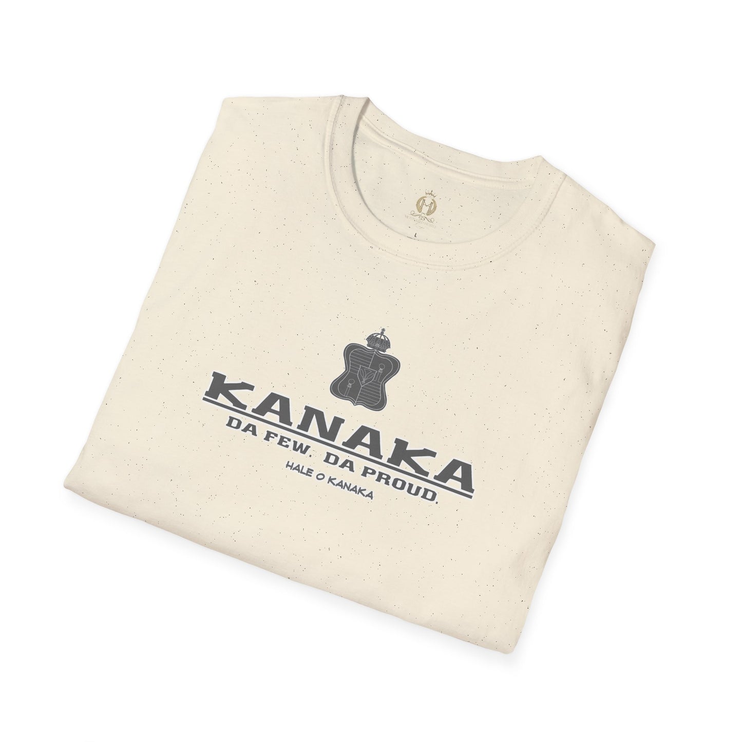 Hale O Kanaka - KANAKA Da Few Da Proud - MHK - Unisex Softstyle T-Shirt