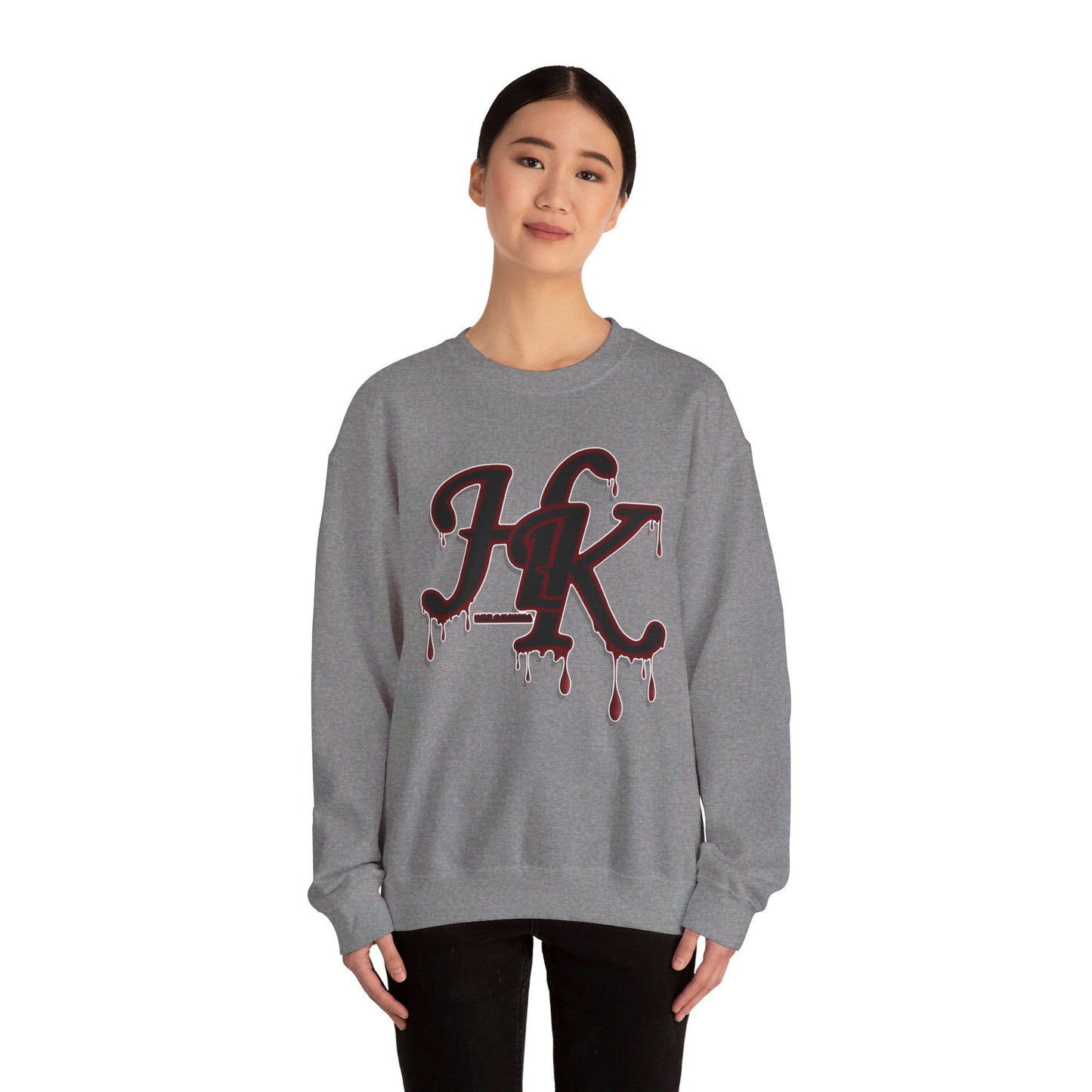 Hale O Kanaka - Da Koko Drip - MHK - Unisex Heavy Blend™ Crewneck Sweatshirt