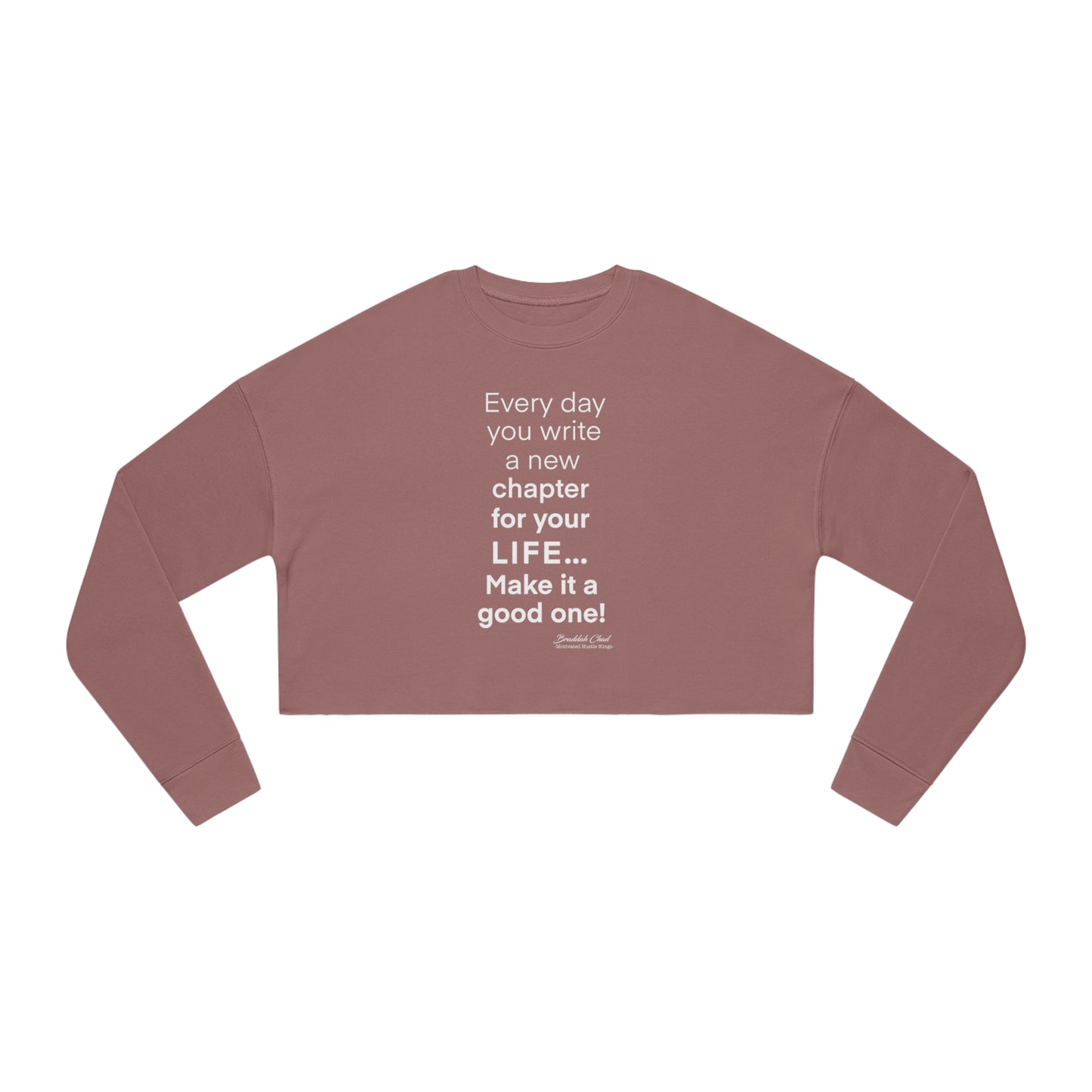 MHK - Tell your Story - Women's Cropped Sweatshirt