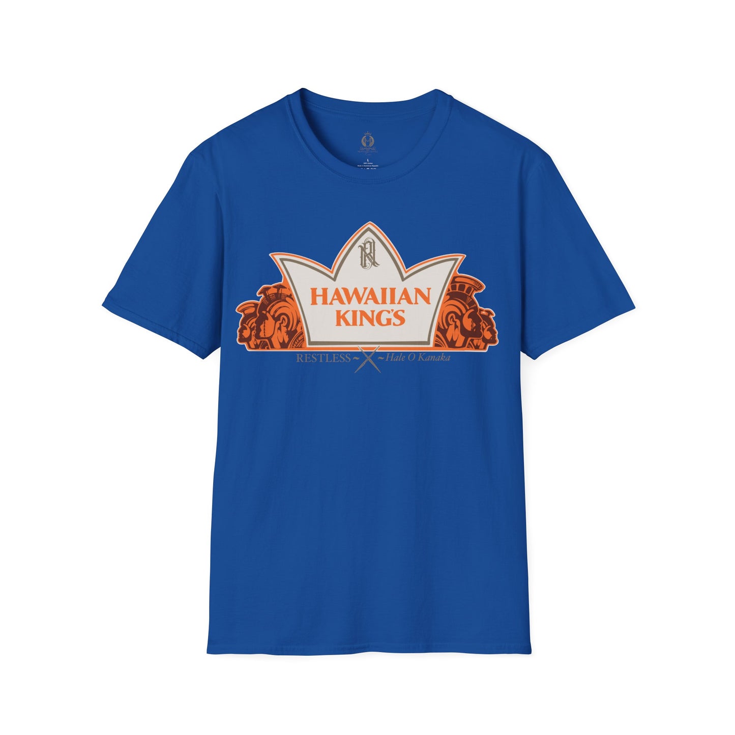 LIMITED EDITION Hawaiian Kings - RESTLESS x Hale O Kanaka Collab - MHK - Unisex Softstyle T-Shirt