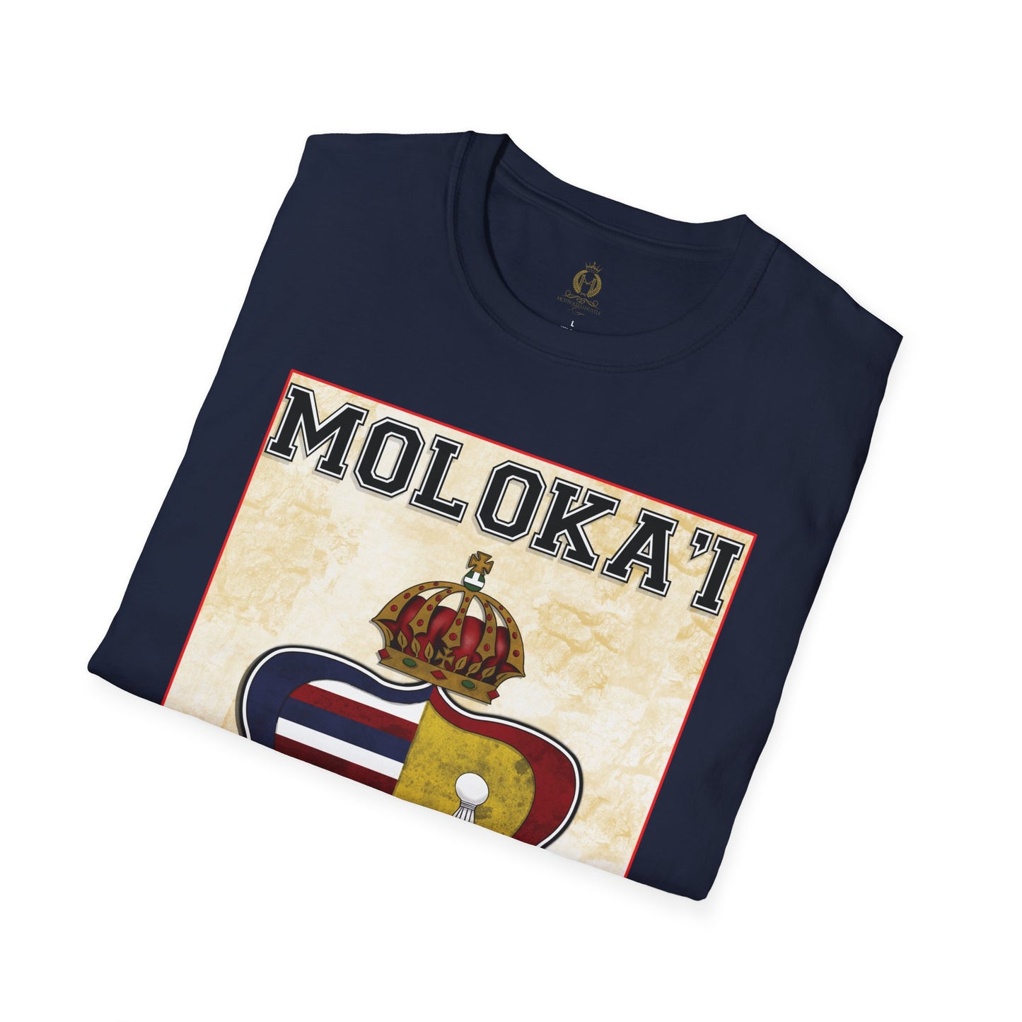 Hale O Kanaka - Crest - Moloka’i -Unisex Softstyle T-Shirt