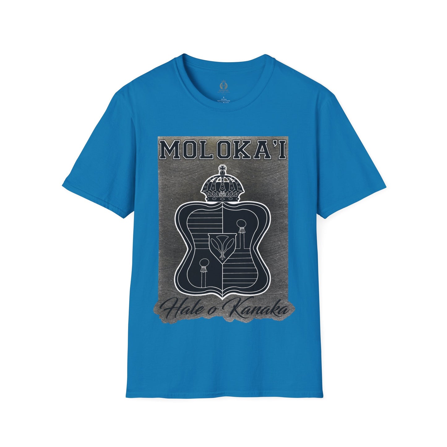 Hale O Kanaka - Crest - Moloka’i -Unisex Softstyle T-Shirt