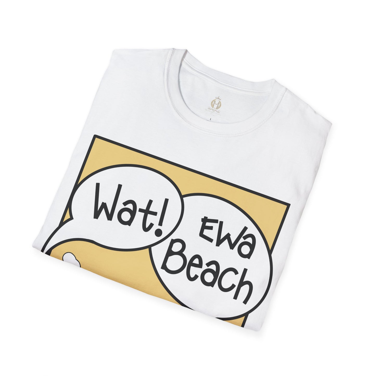 Wat Ewa Beach Dr. Aisus - Yellow -Unisex Softstyle T-Shirt