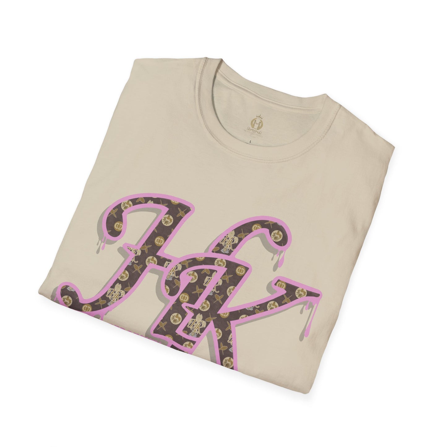 Hale O Kanaka Da Drip Pink - MHK - Unisex Softstyle T-Shirt